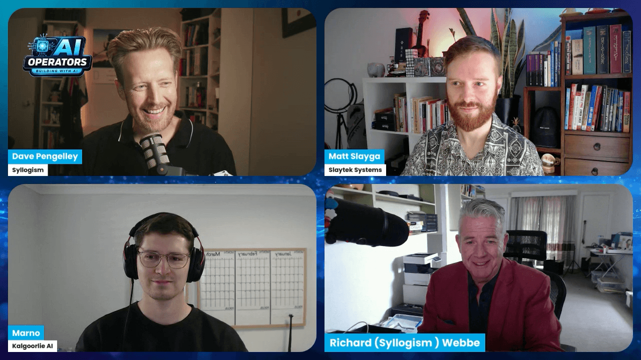 David Pengelley hosting an AI Operators conversation